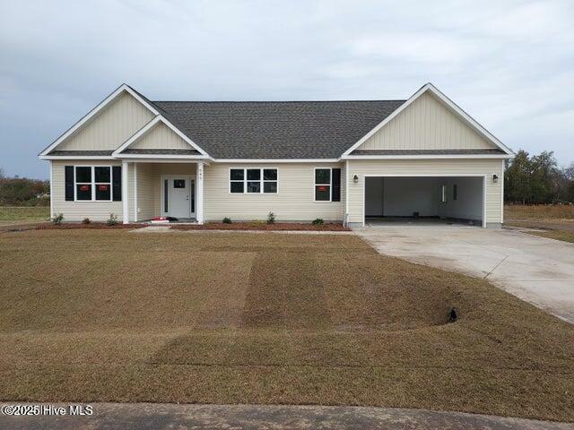 Property Photo:  634 Bright Harvest Drive  NC 28555 