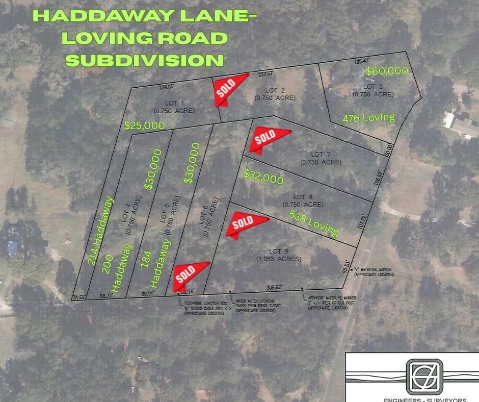 Property Photo: 214 Haddaway Lane TX 75901