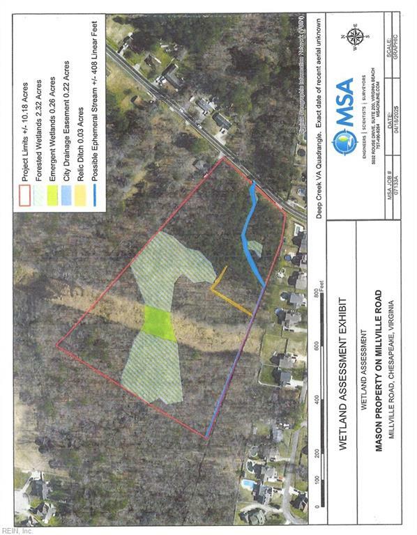 Property Photo: 10 Ac Millville Road VA 23320