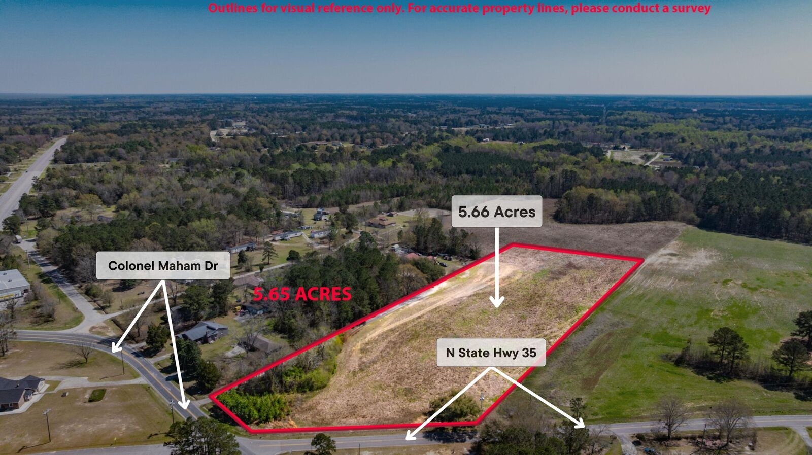 Property Photo: Tract A Danielle Hill Lane SC 29479