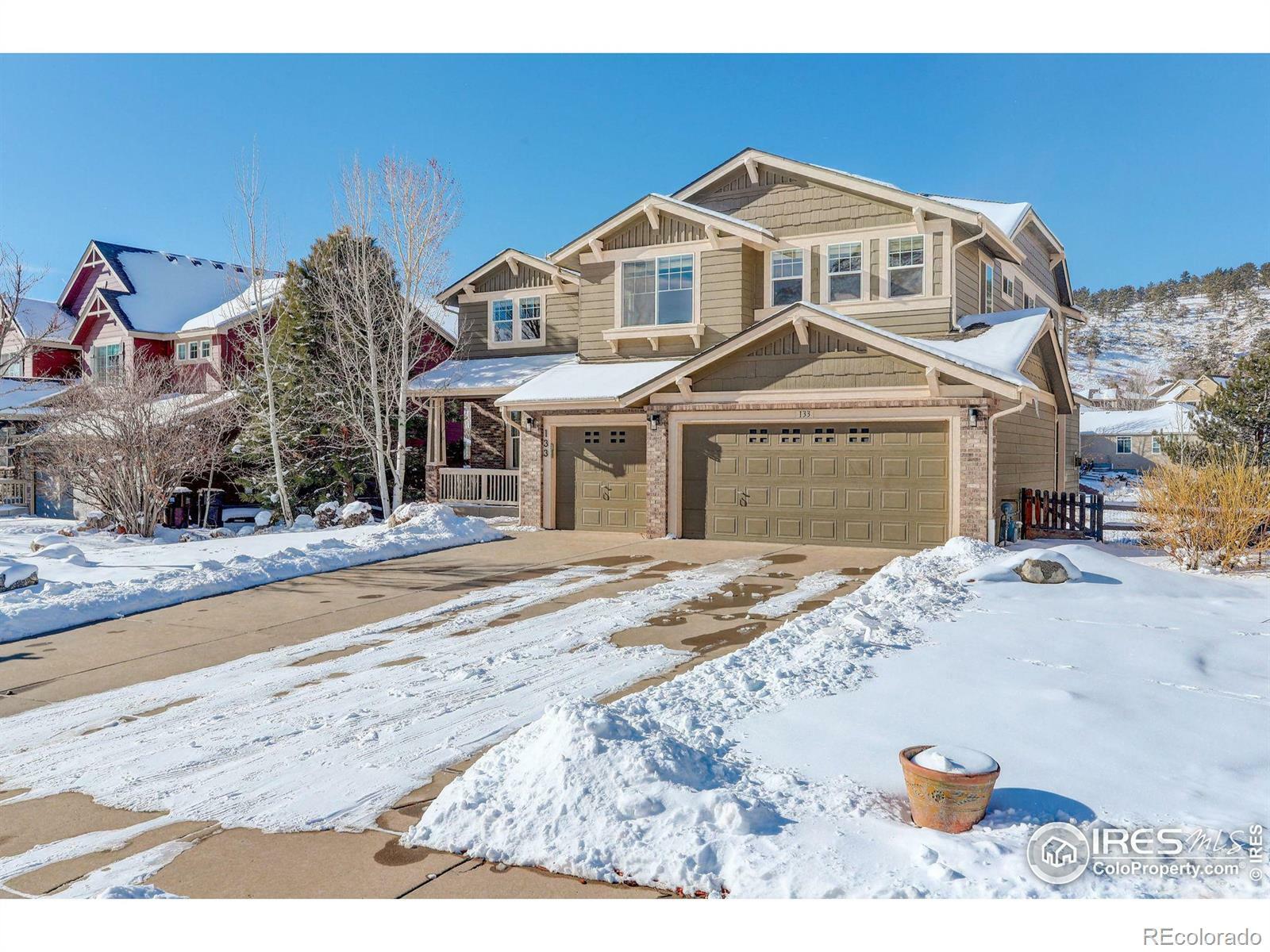 Property Photo: 133 Stone Canyon Drive CO 80540