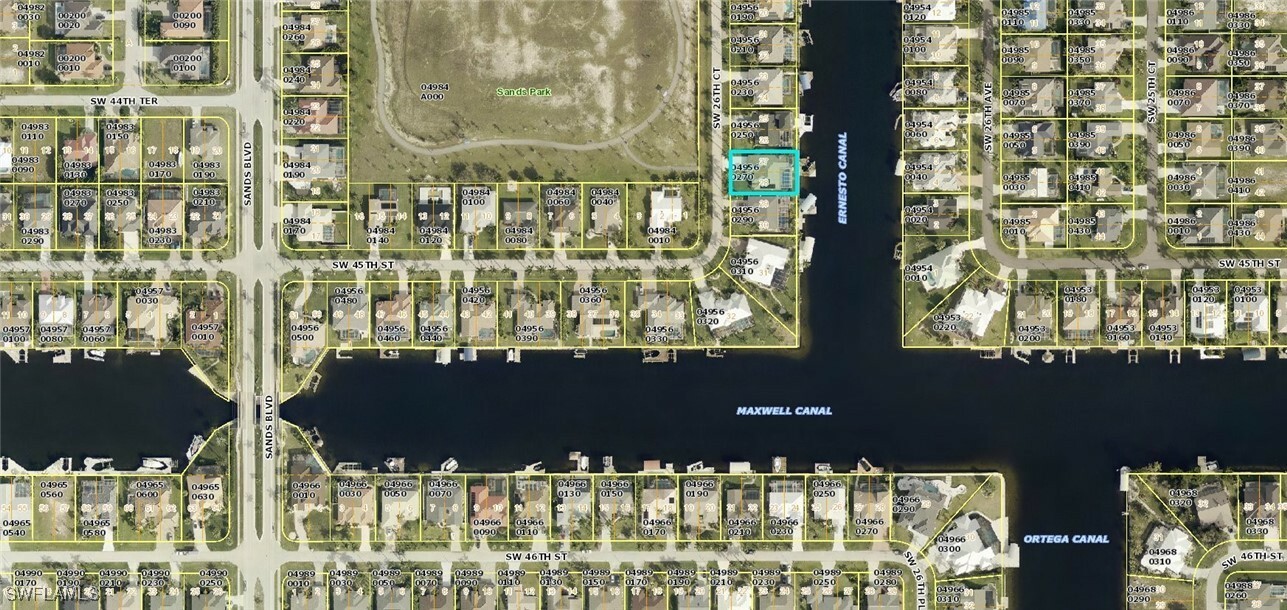 Property Photo: 4421 SW 26th Court FL 33914