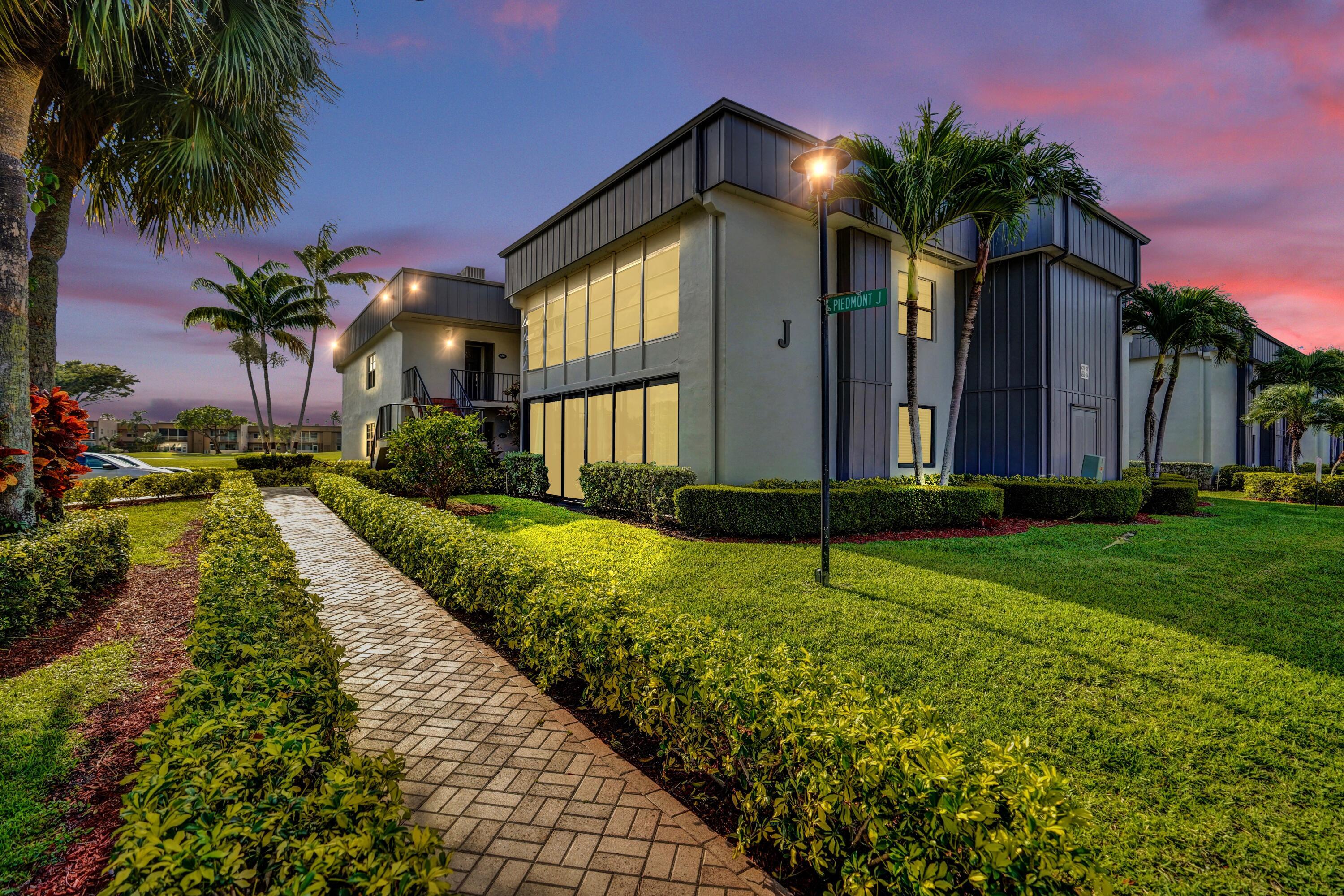 Property Photo: 475 Piedmont J FL 33484