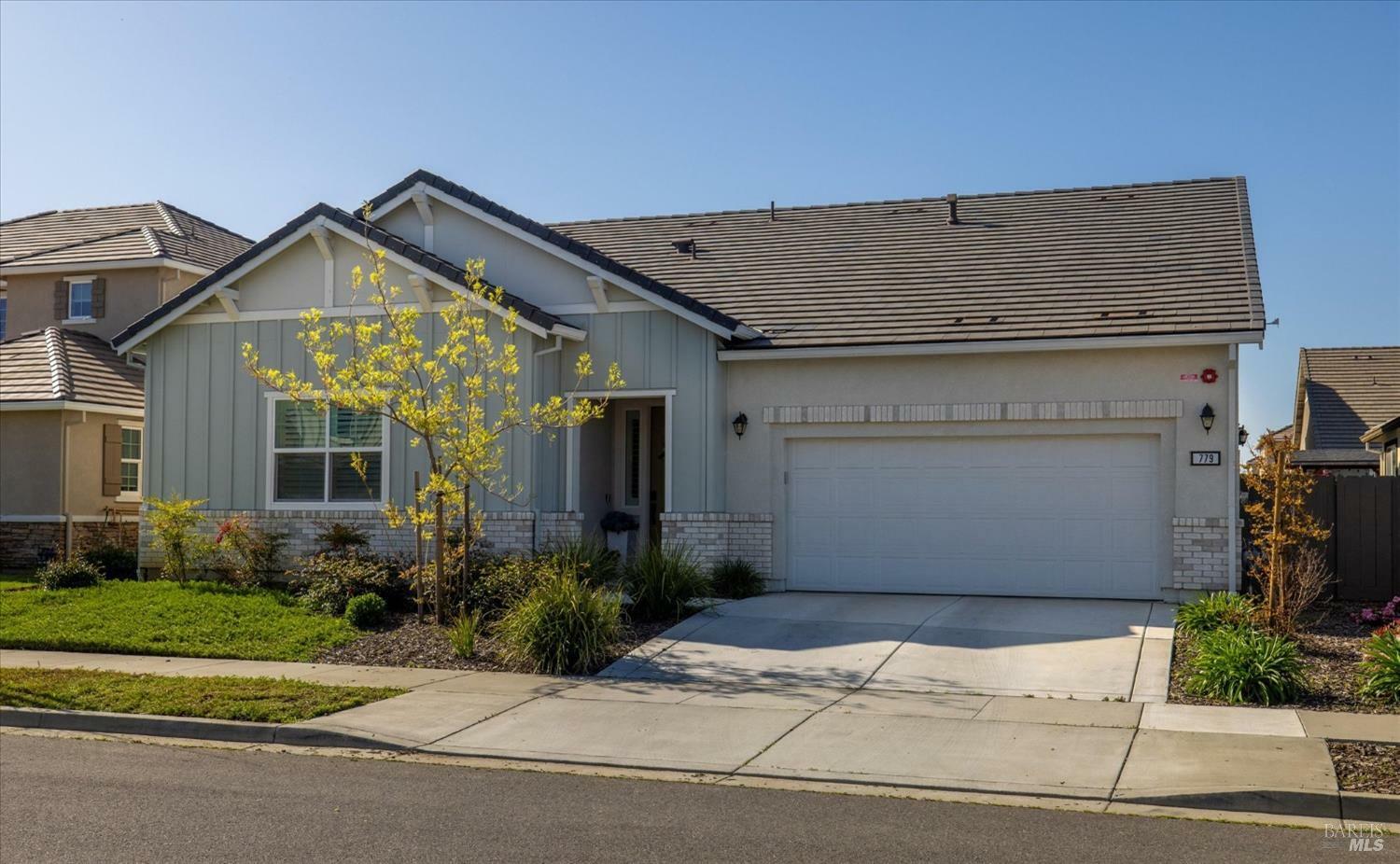 Property Photo: 779 Hydrangea Drive CA 95687