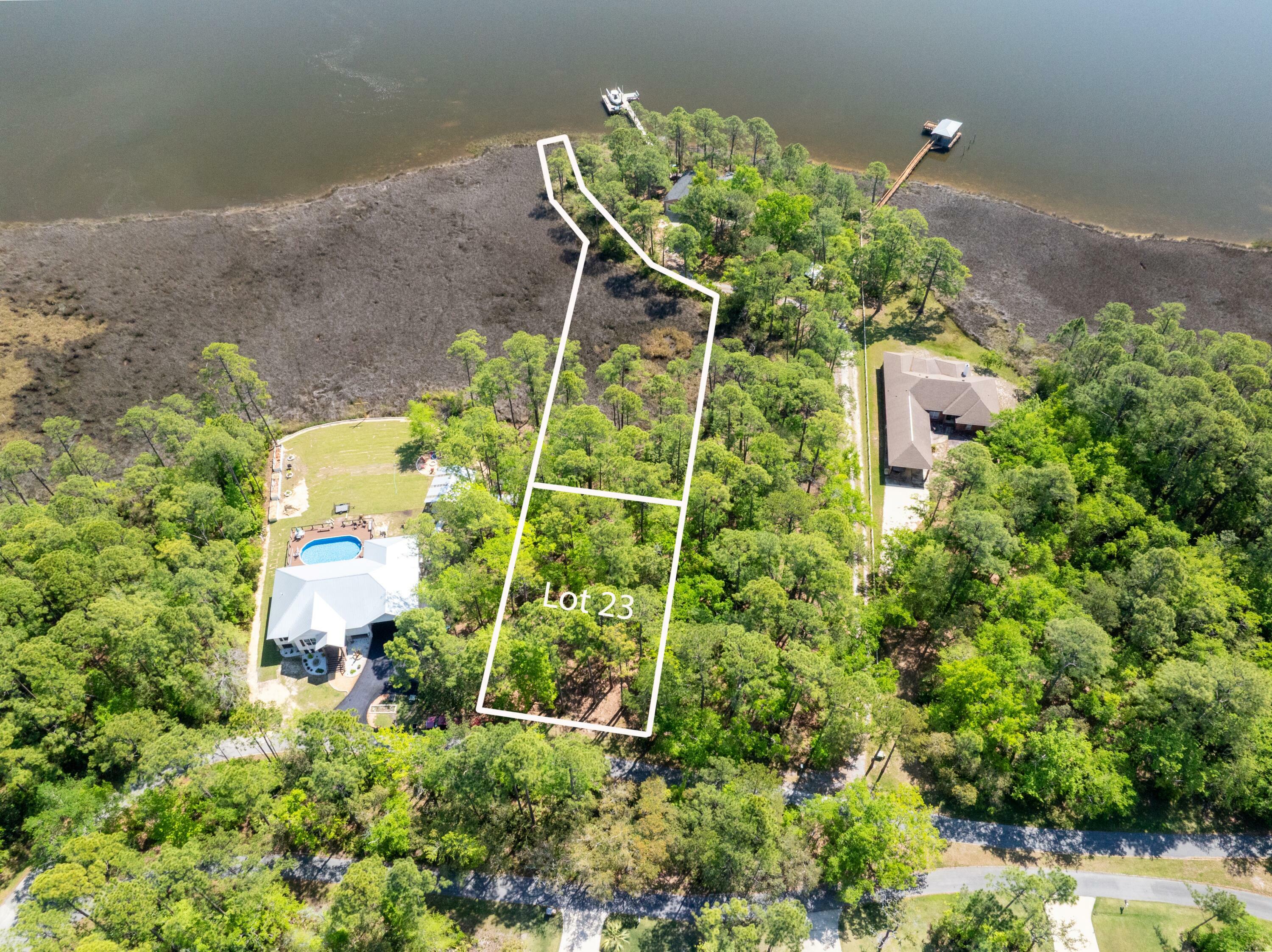 Property Photo: Lot 23 B Bayside Drive FL 32439