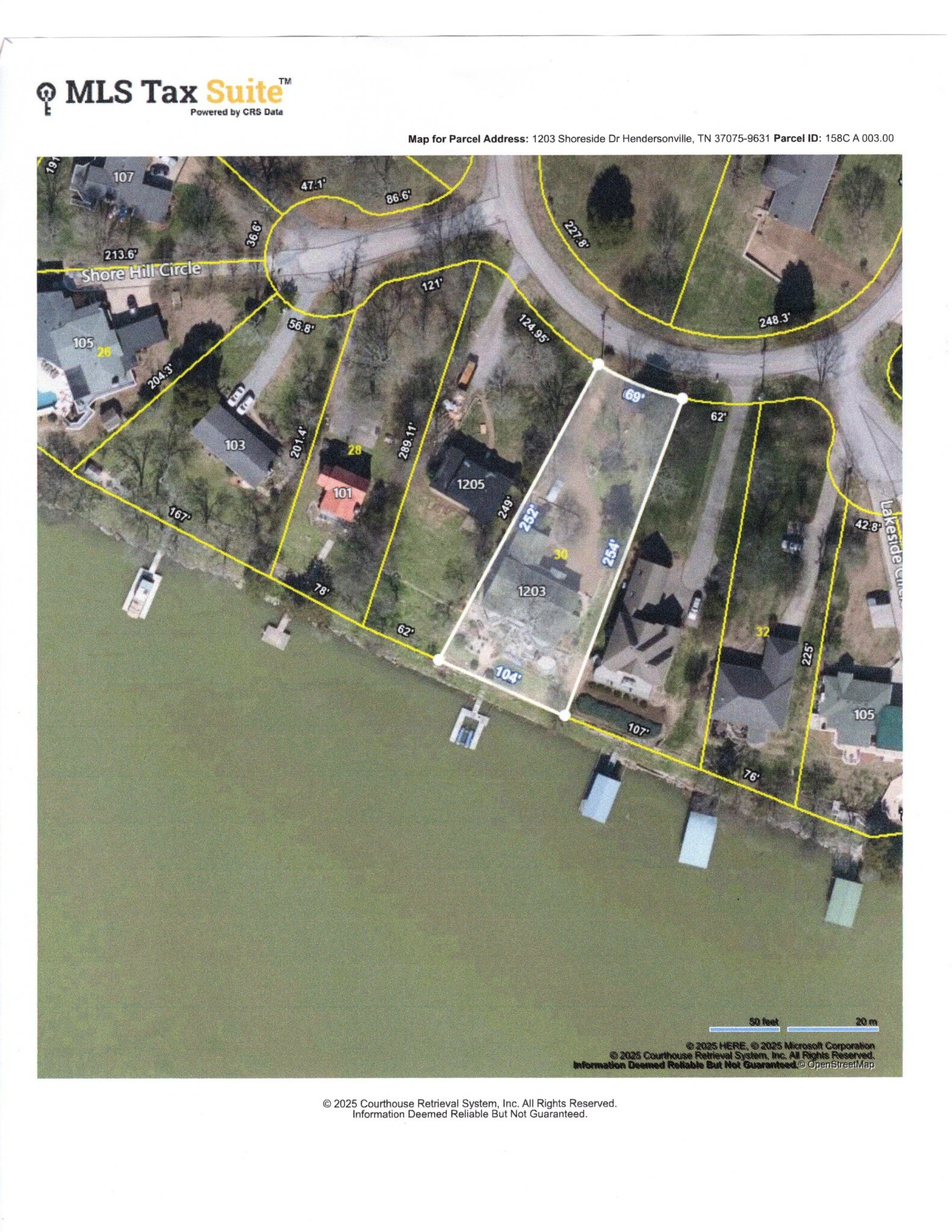 Property Photo: 1203 Shoreside Drive TN 37075