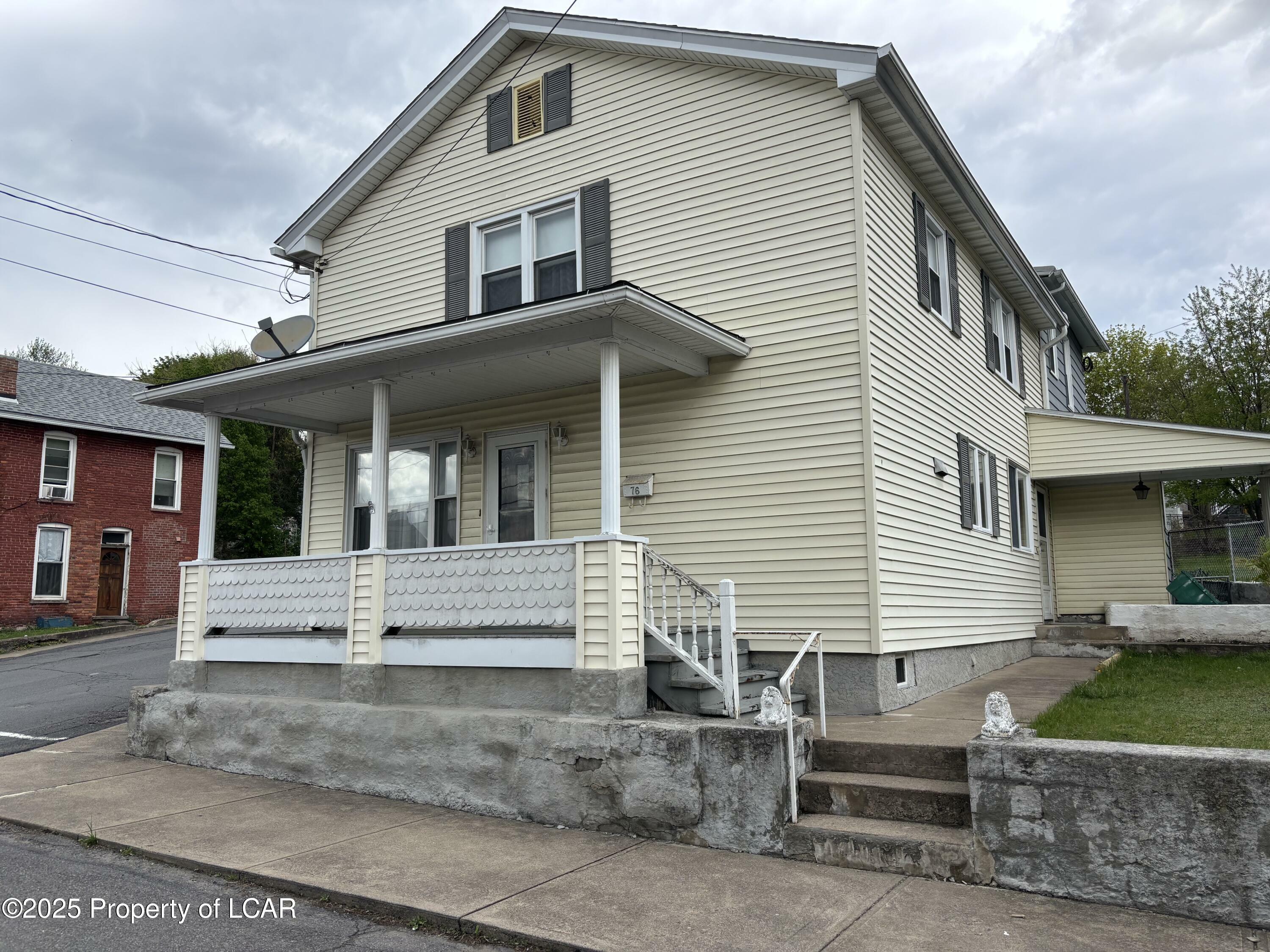Property Photo: 76 Pine Street PA 18640