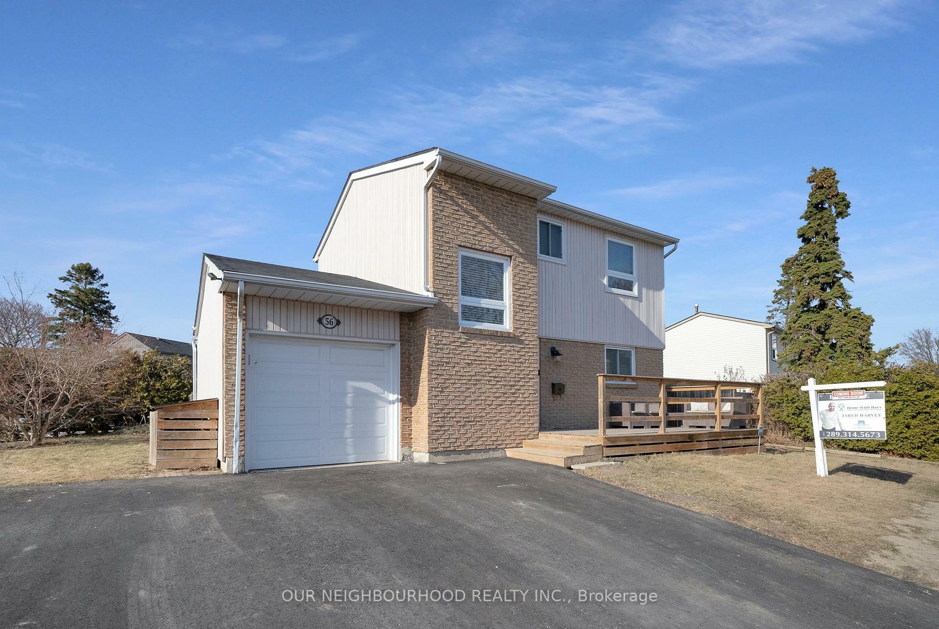Property Photo: 56 Lucas Lane ON L1S 3P8