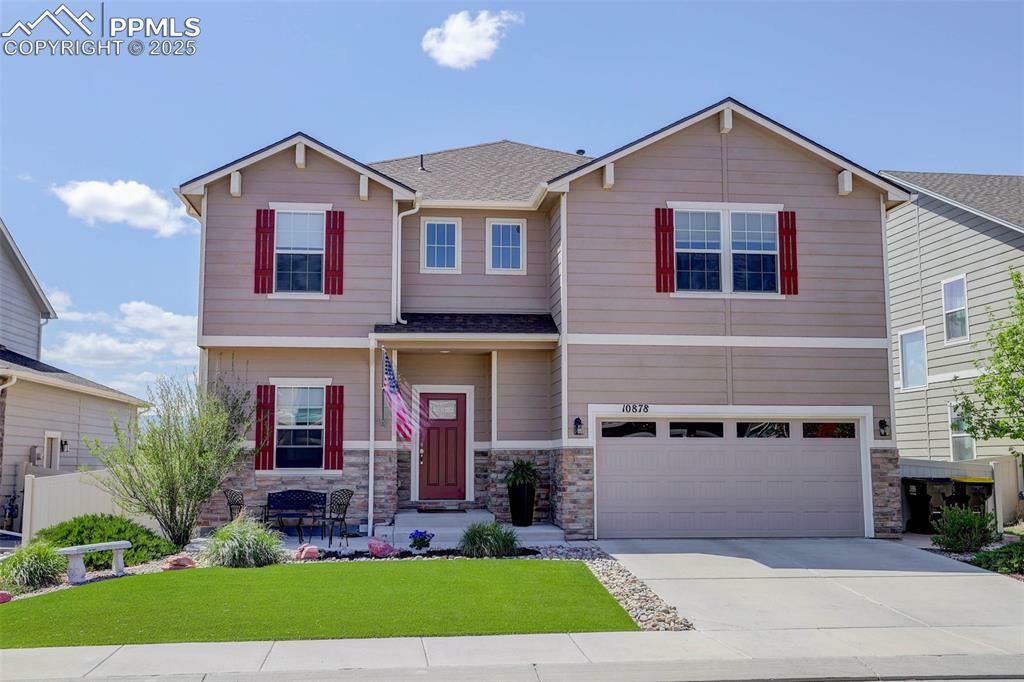 Property Photo: 10878 Hidden Prairie Parkway CO 80817