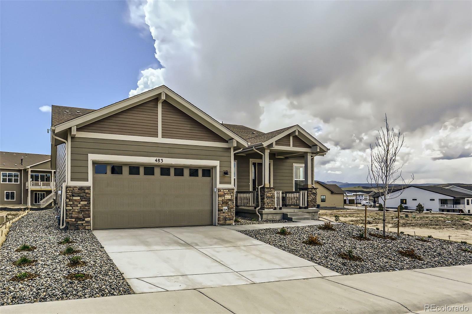 Property Photo: 483 Agoseris Way CO 80104