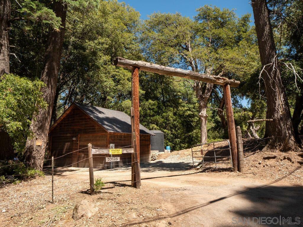Property Photo: 33125 Canfield Road CA 92060
