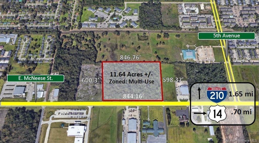 Property Photo: 0 E McNeese Street LA 70607