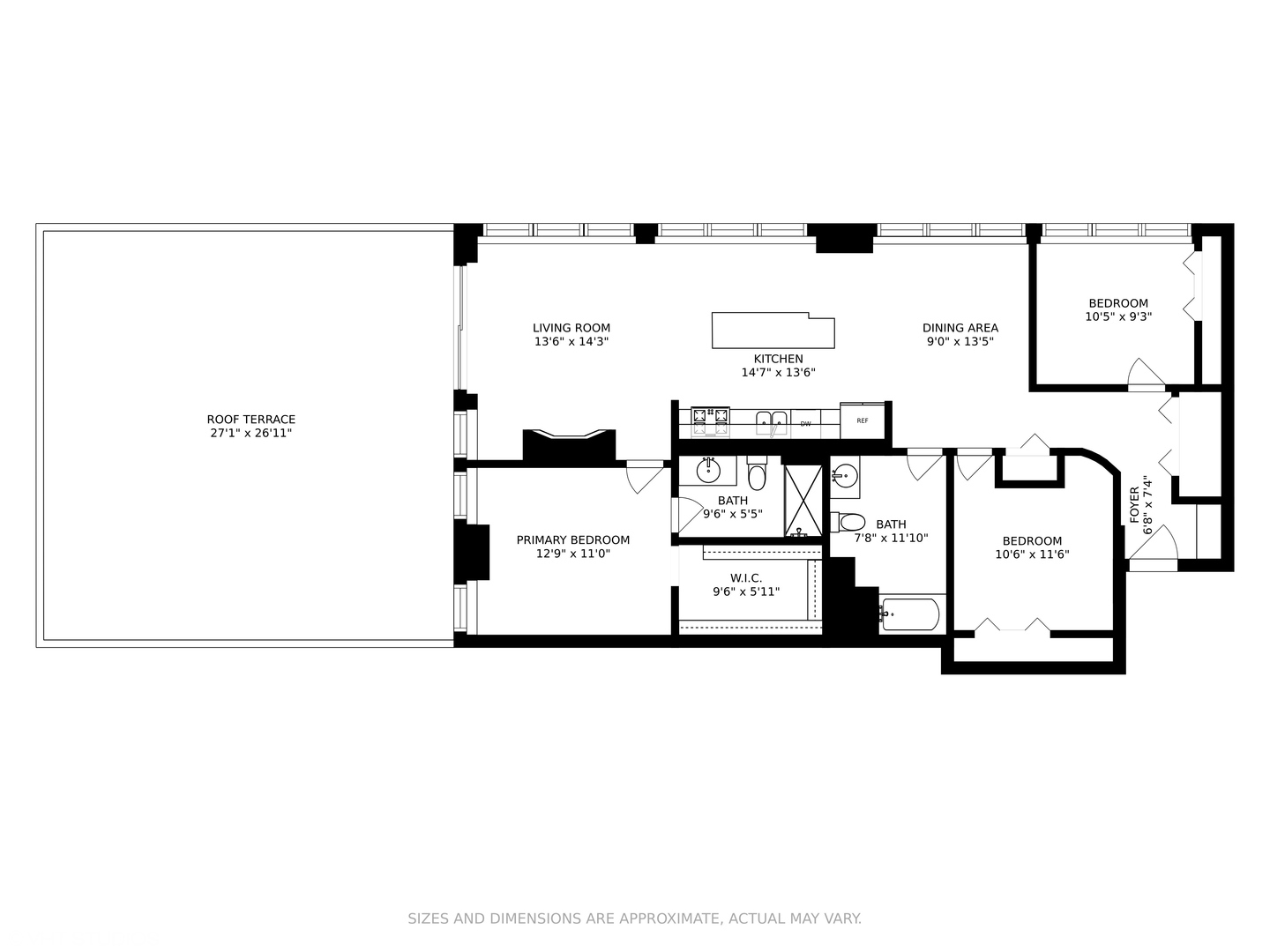 Property Photo: 933 W Van Buren Street 327 IL 60607