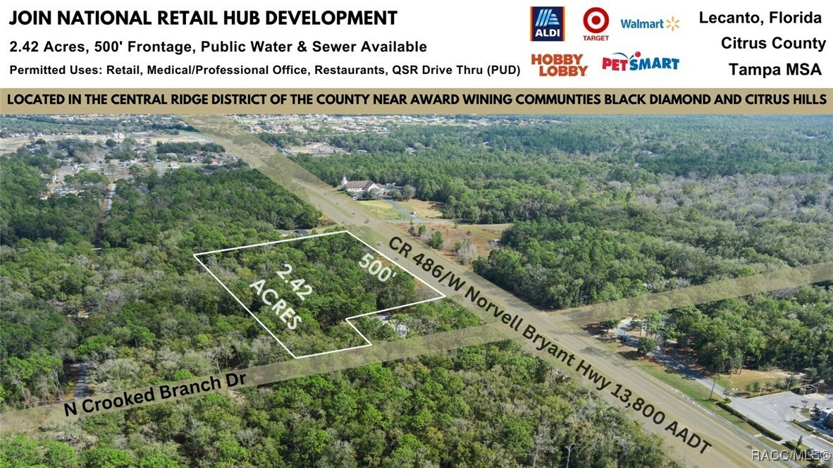 Property Photo: 2767 W Norvell Bryant Highway FL 34461