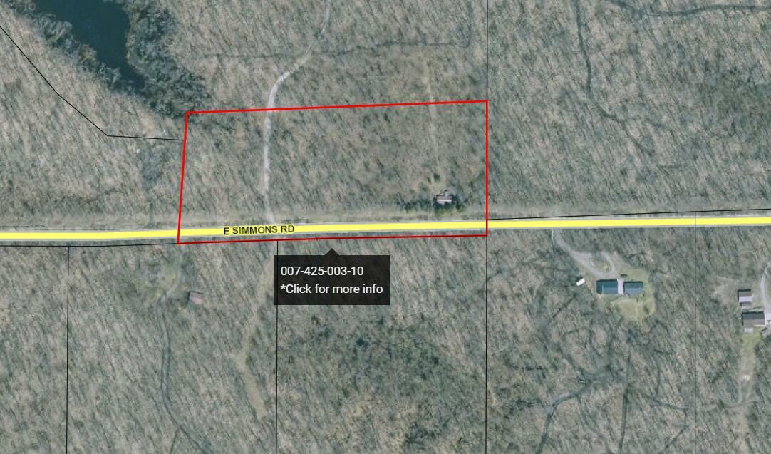 Property Photo:  E4692 E Simmons Rd  MI 49774 