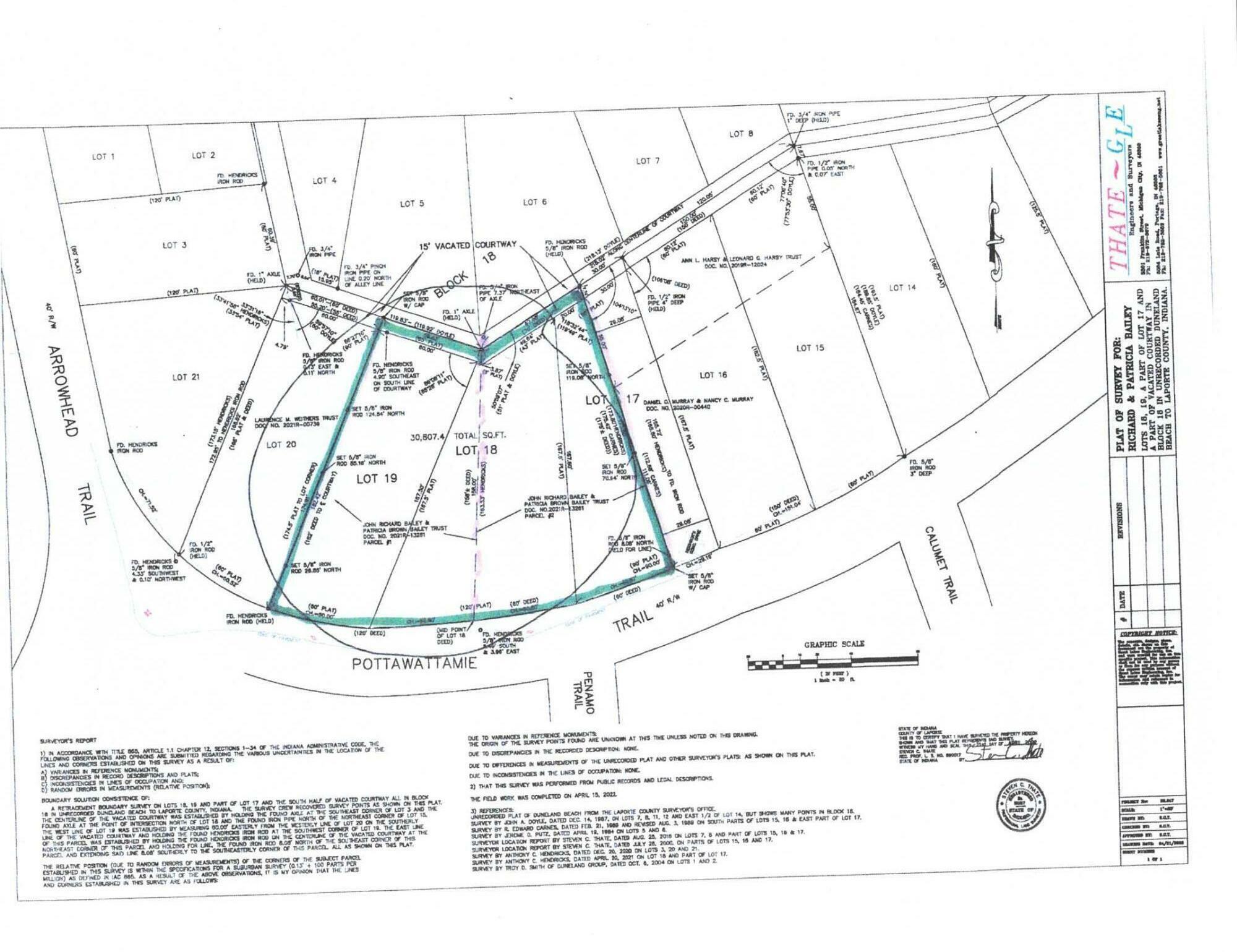 Property Photo: 0 Pottowattomie Trail IN 46360