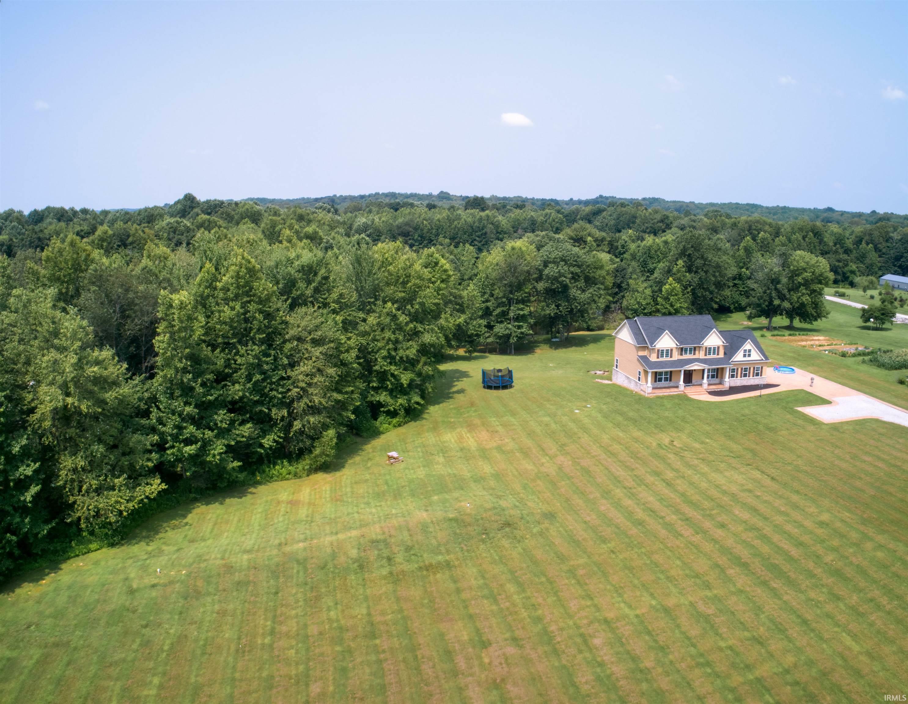 Property Photo: 5199 Folsomville Degonia Road IN 47637-7160