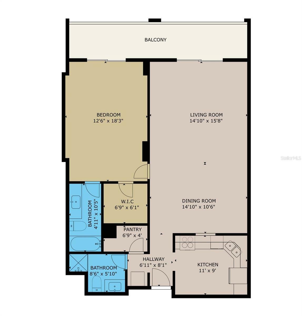 Property Photo: 101 S Gulfstream Avenue 16C FL 34236