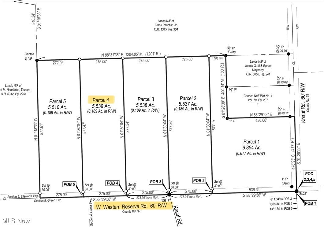 Property Photo:  Lot 4 Western Reserve Road  OH 44406 