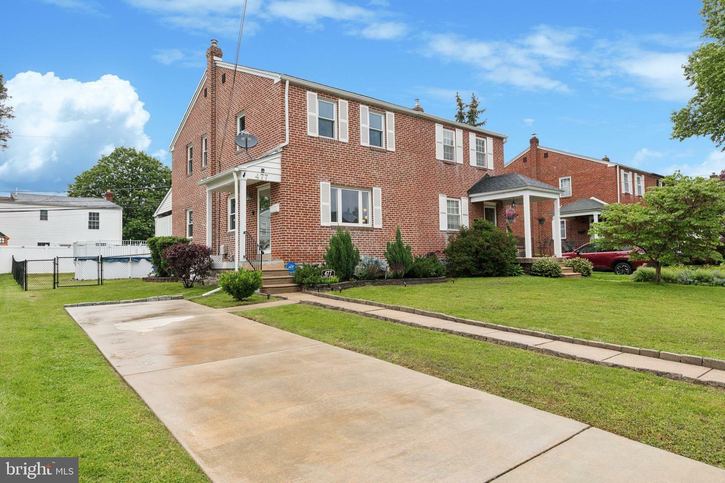 Property Photo: 477 Olympic Avenue PA 19083