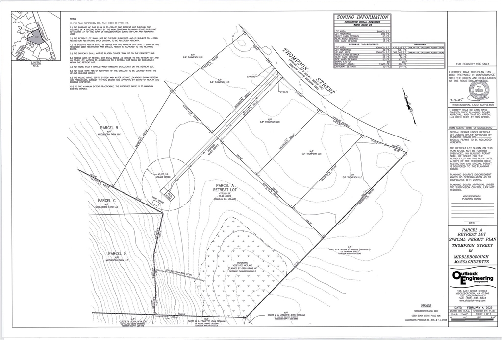 Property Photo: Lot A Thompson MA 02346