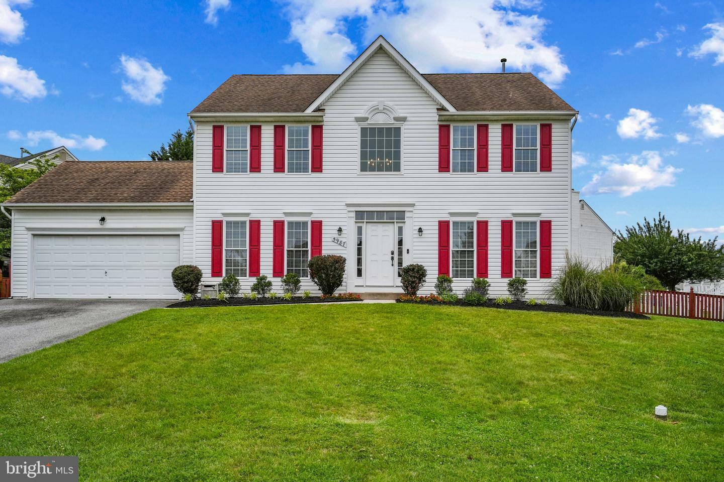 Property Photo: 5987 Calvert Way MD 21784