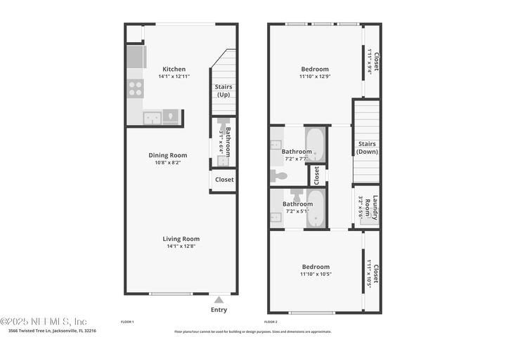 Property Photo:  3566 Twisted Tree Lane  FL 32216 