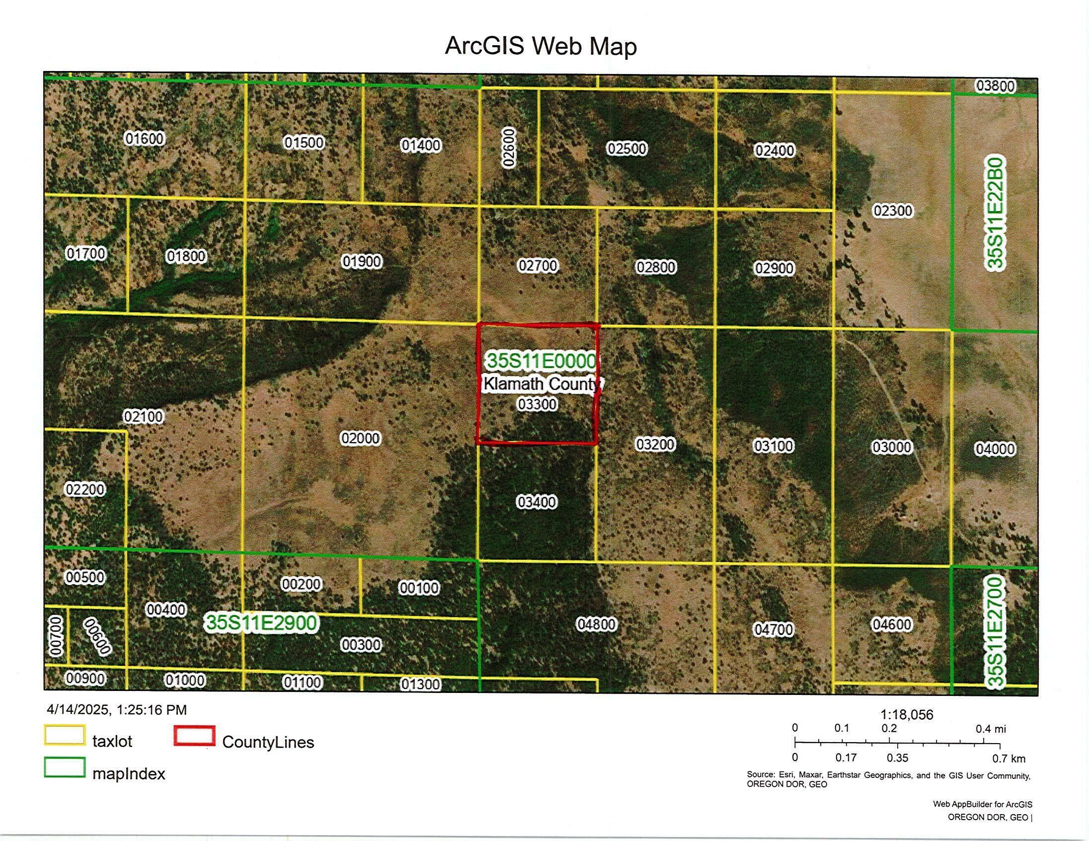 Property Photo: Tableland Road Tax Lot 3300 OR 97639
