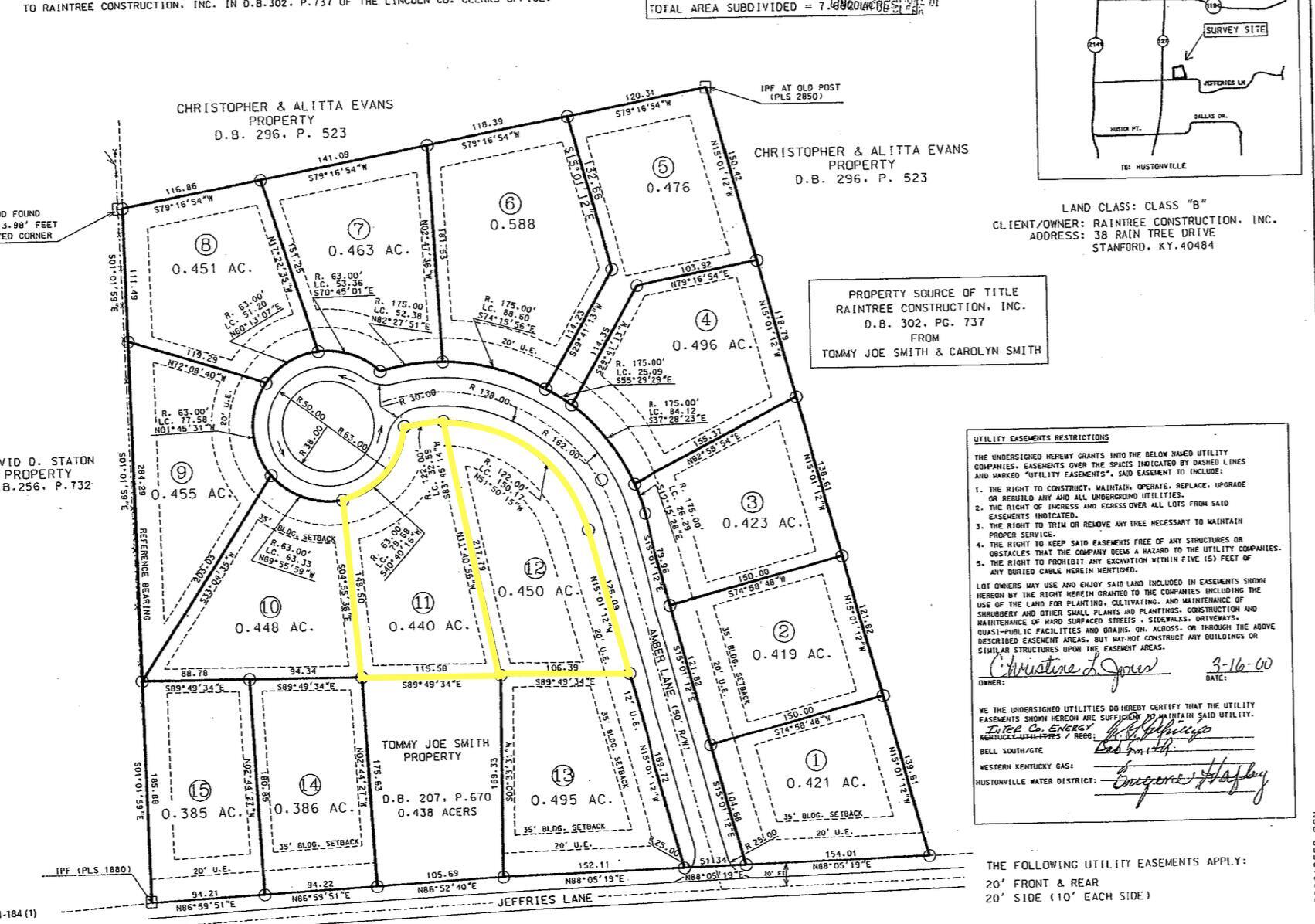 Property Photo: 11,12 Amber Lane KY 40437