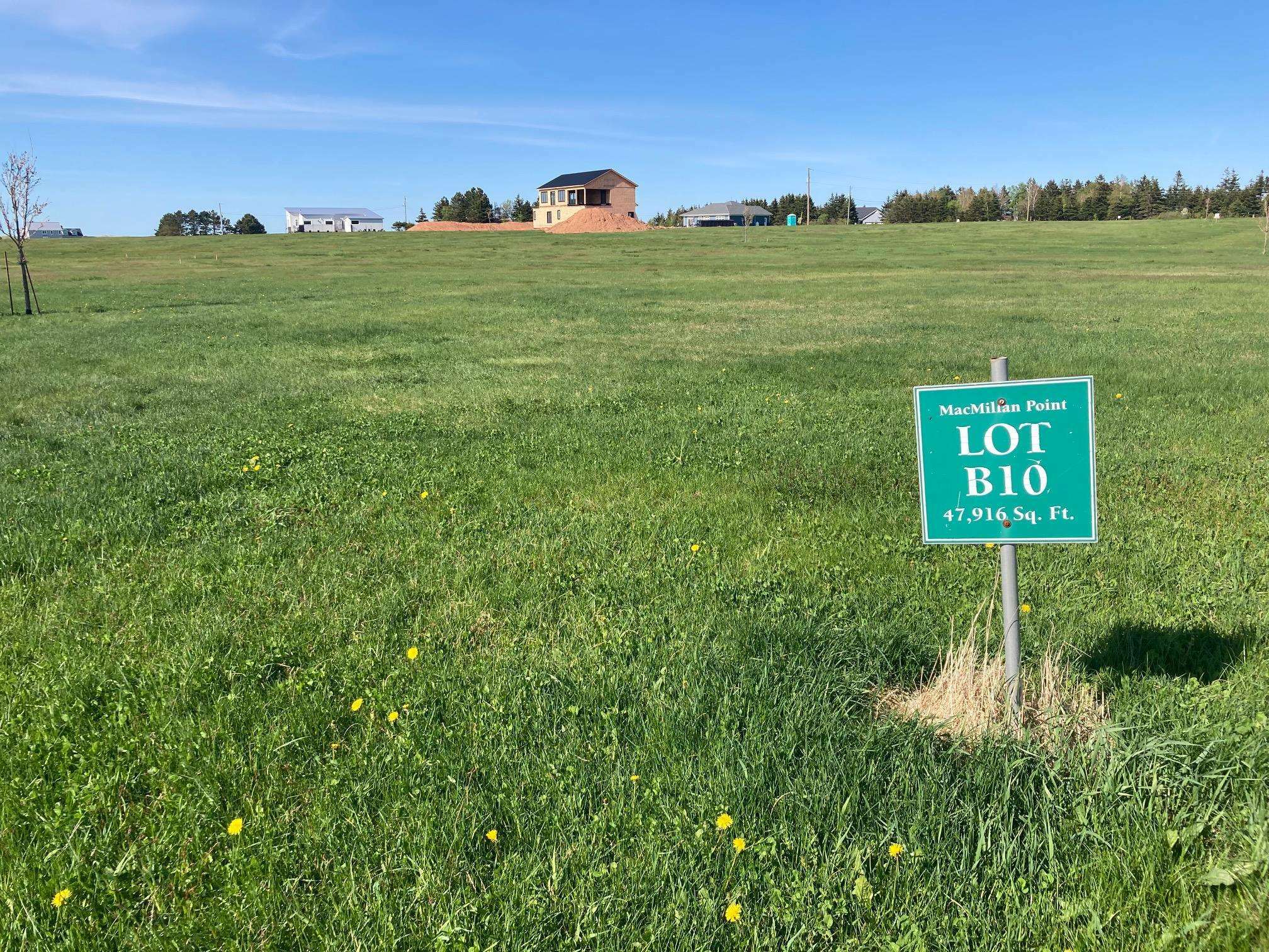 Property Photo: Lot B10 Shoreline Drive PE C0A 1P0