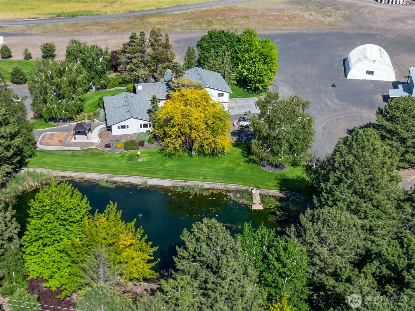 Property Photo:  3579 NW Dodson Road  WA 98823 