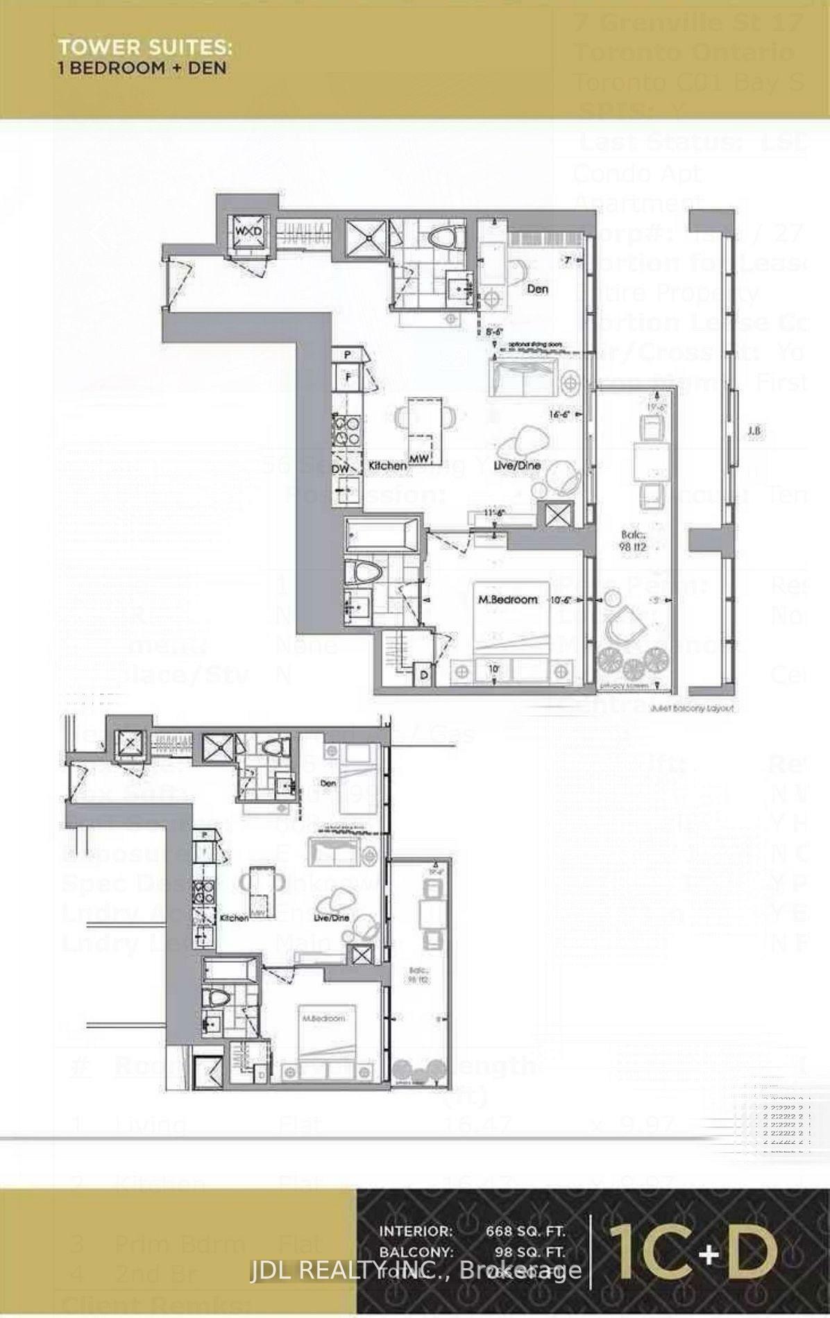 Property Photo:  7 Grenville Street 1007  ON M4Y 1A1 