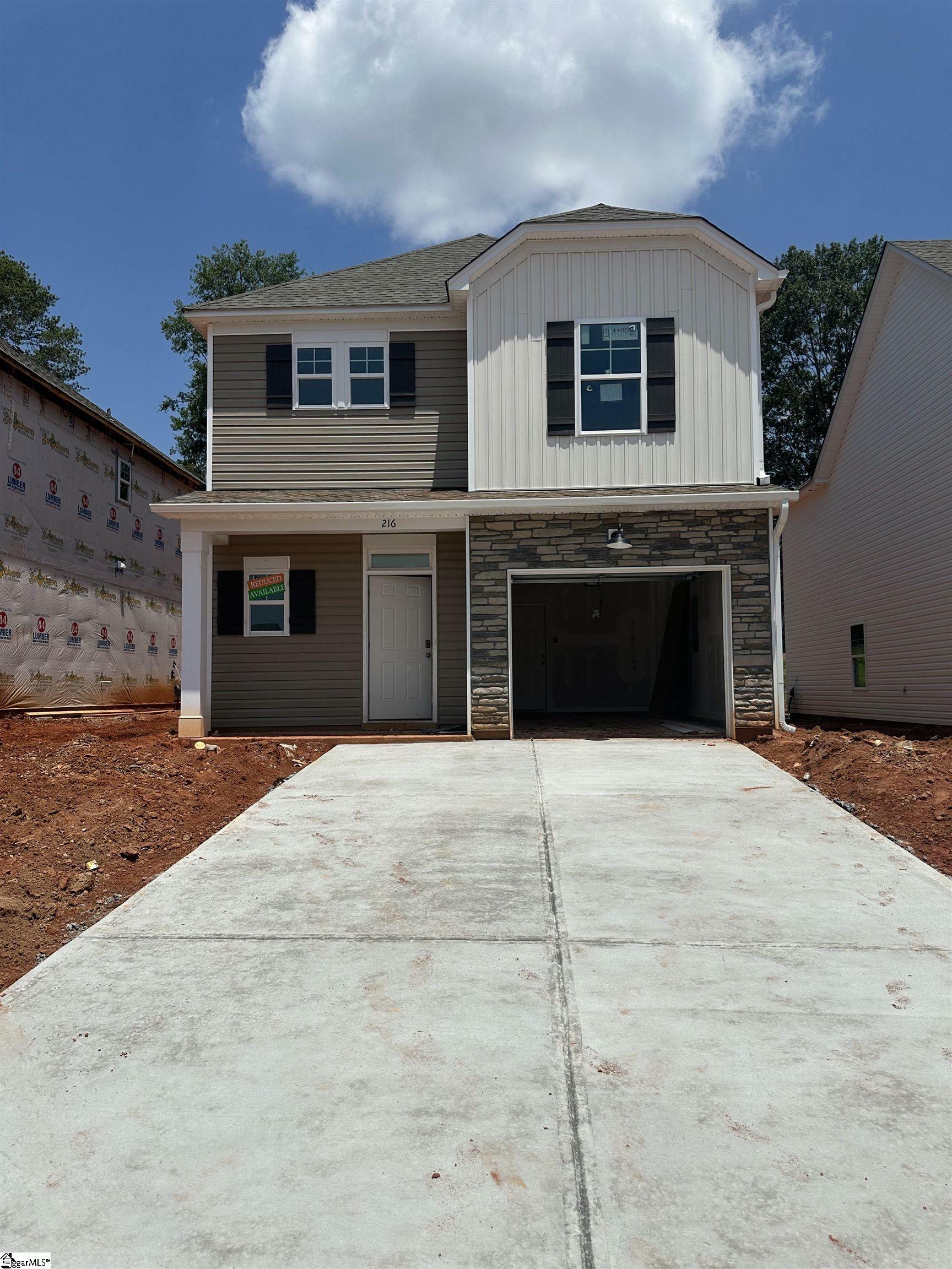 Property Photo: 216 Brown Circle Lot 26 SC 29642