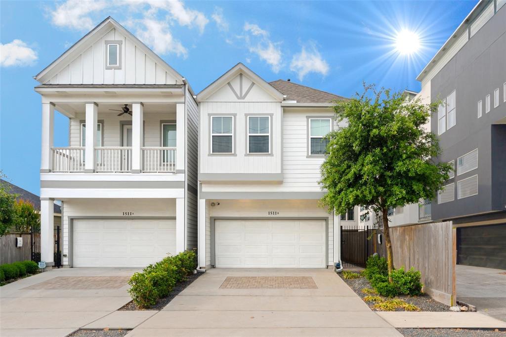 Property Photo:  1511B Crockett Street  TX 77007 