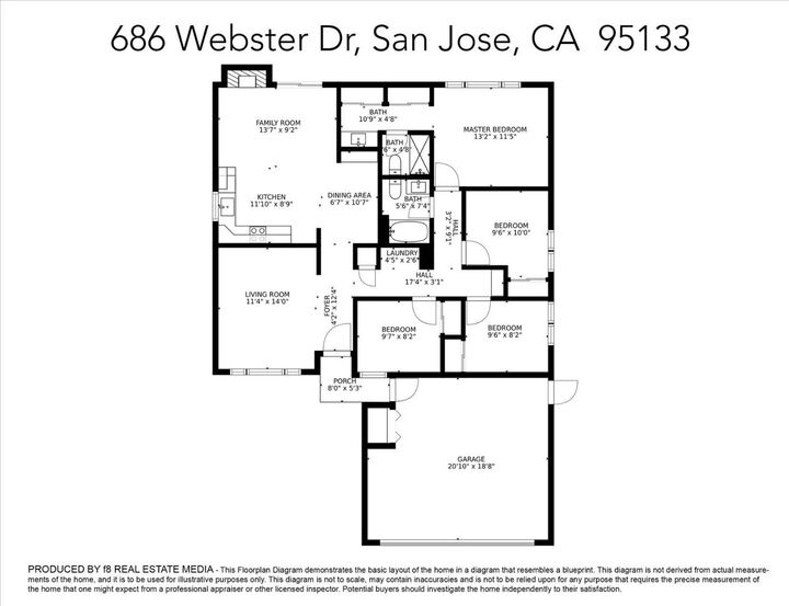 Property Photo:  686 Webster Drive  CA 95133 