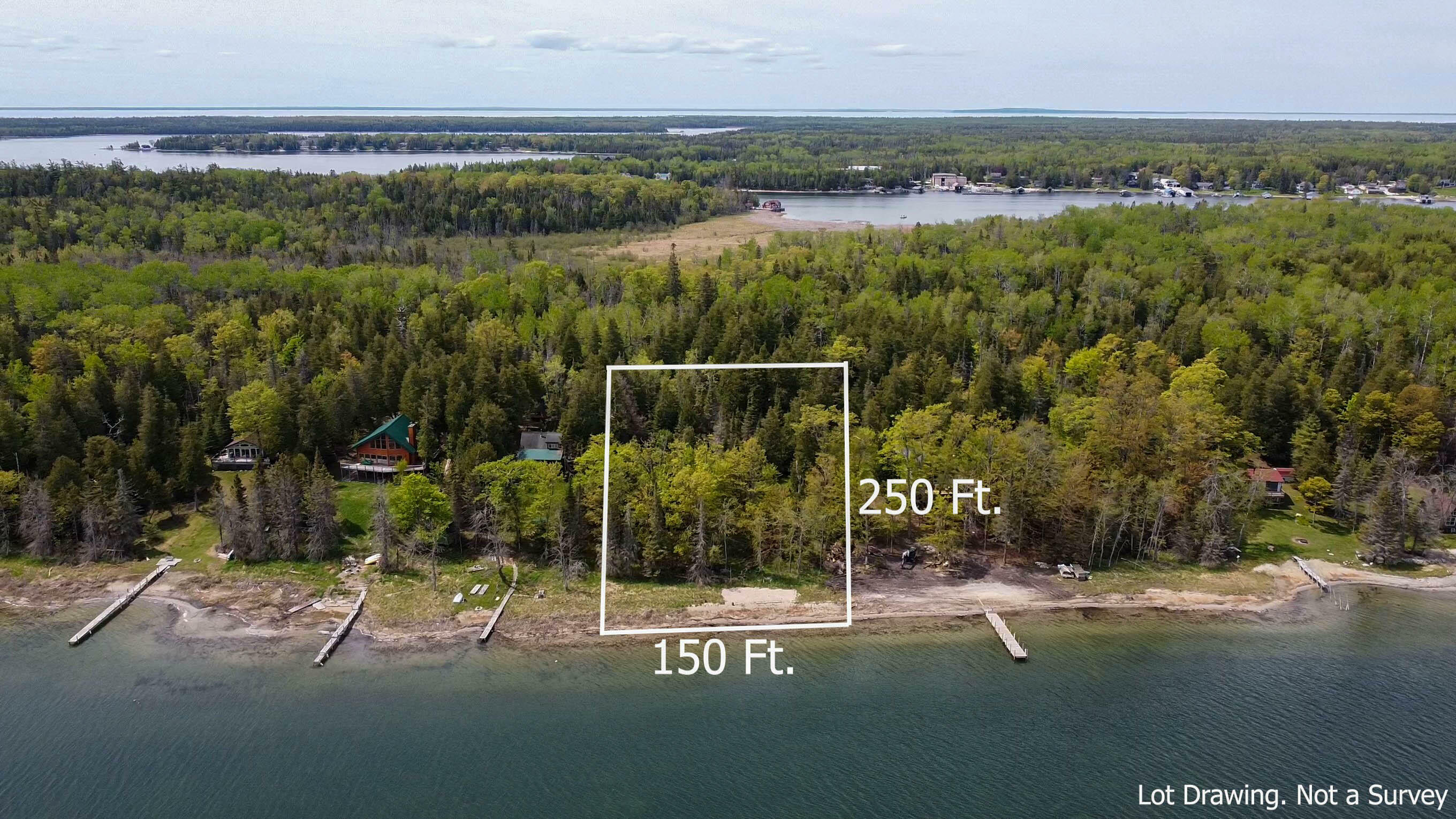 Property Photo: 800 S Big Lasalle Island MI 49719