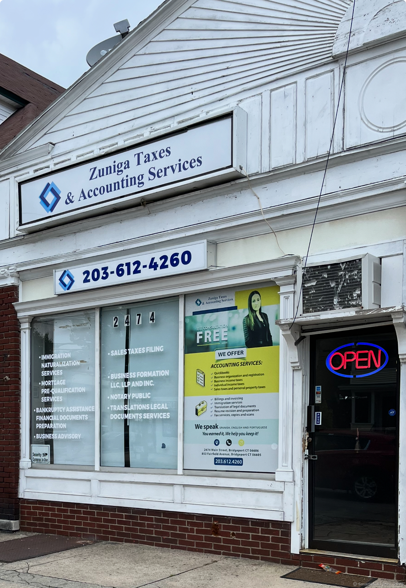Property Photo: 2474 Main Street First Floor CT 06606