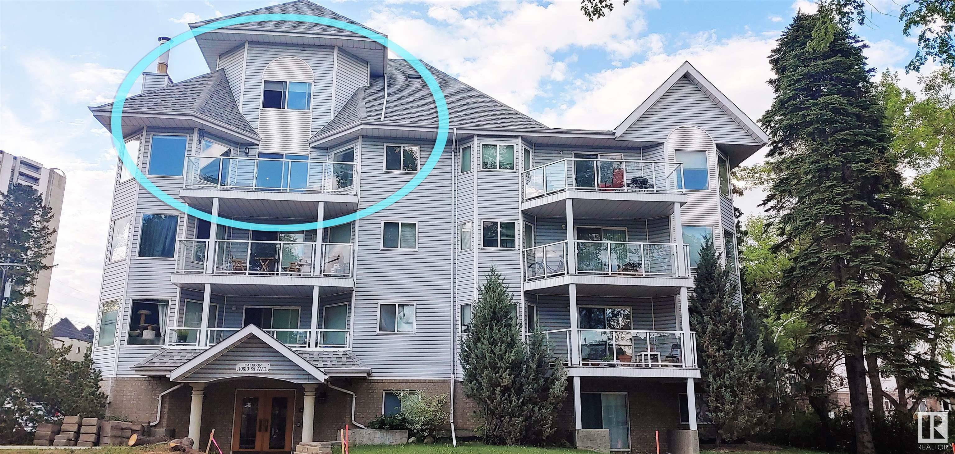 Property Photo: 10810 86 Avenue NW 401 AB T6E 2N2