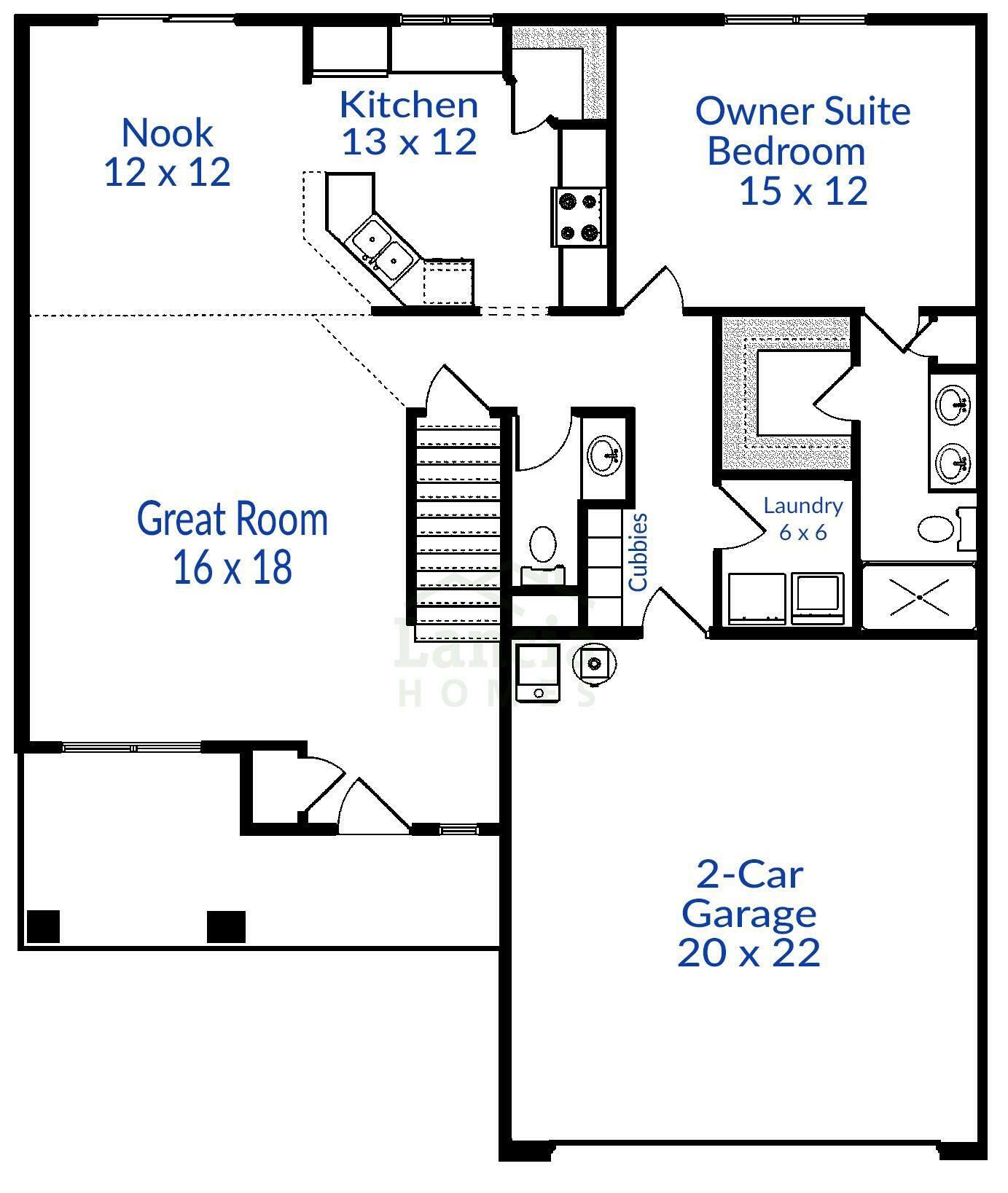 Property Photo: 4244 Iron Rock Chase IN 46774