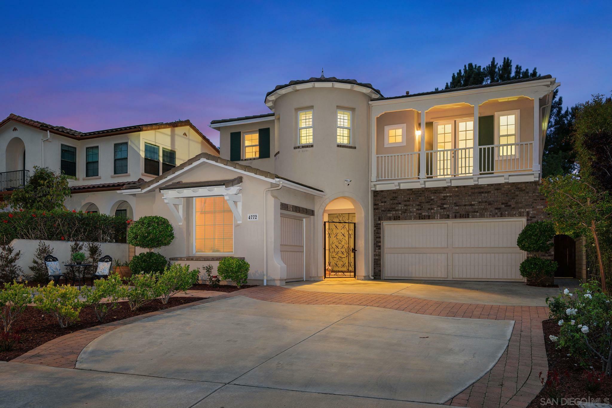 Property Photo: 4772 Sunset Heights Ct CA 92130
