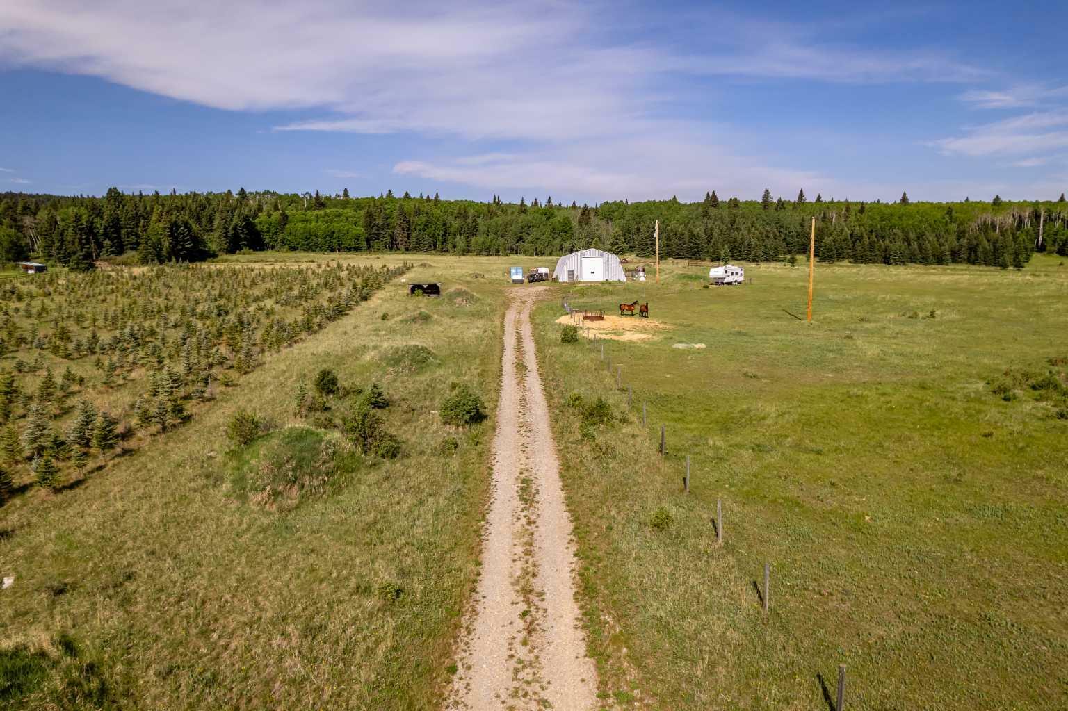 Property Photo:  80 Acres Range Road 53  AB T4C 2W1 