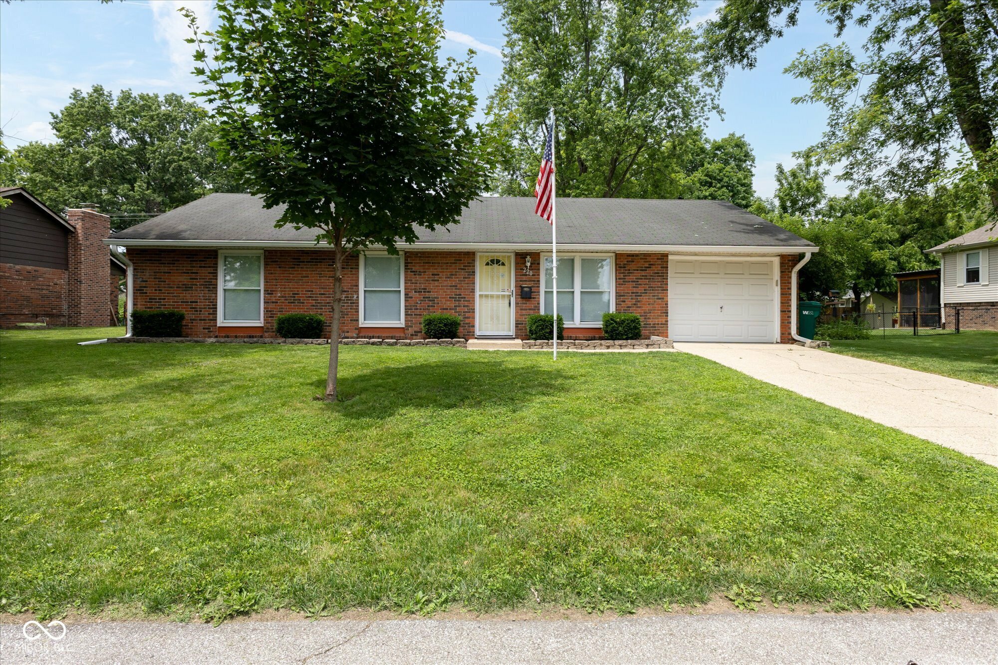 Property Photo: 220 E Tilden Drive IN 46112