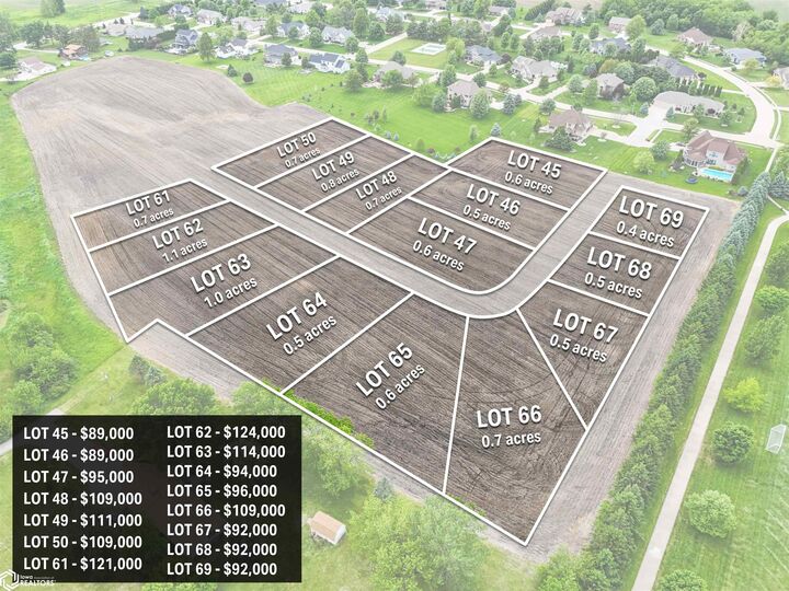 Property Photo:  Lot 64 Stonebriar Drive  IA 52601 