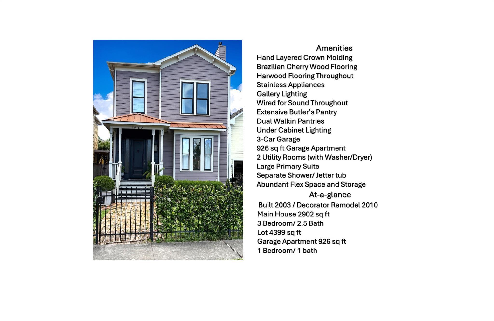 1325 Ashland Street  Houston TX 77008 photo