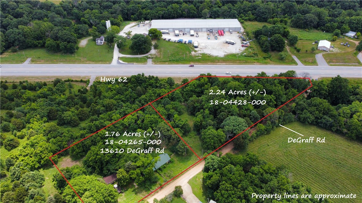 Property Photo: 13610 Degraff Road AR 72756