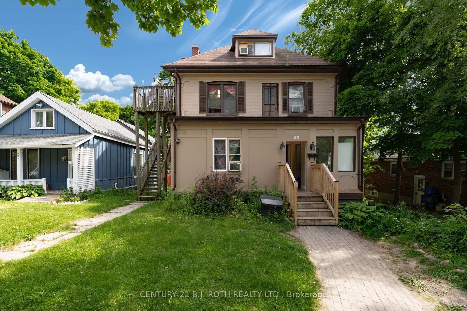 Property Photo:  63 McDonald Street  ON L4M 1P4 