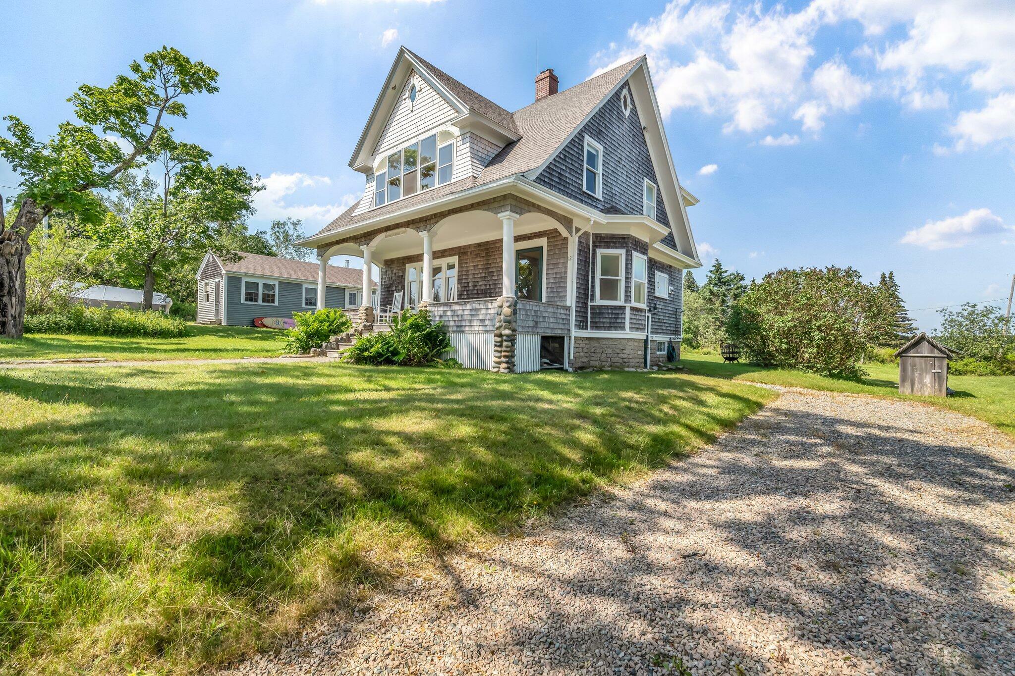 Property Photo: 12 Steamboat Hill Road ME 04685
