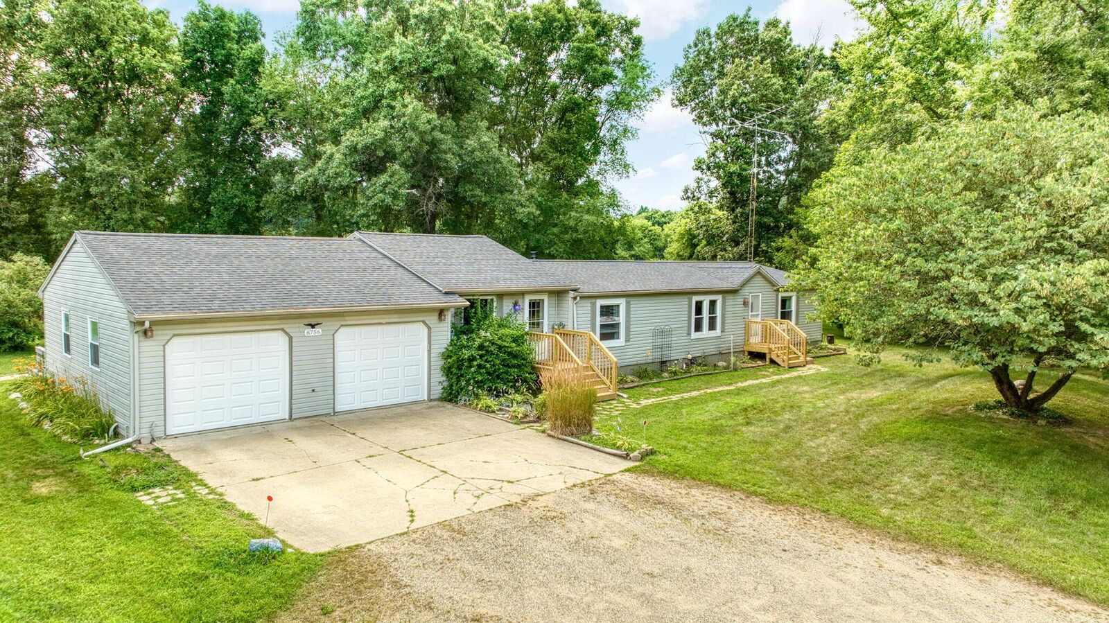 Property Photo:  8756 Portage Lake Road  MI 49259 