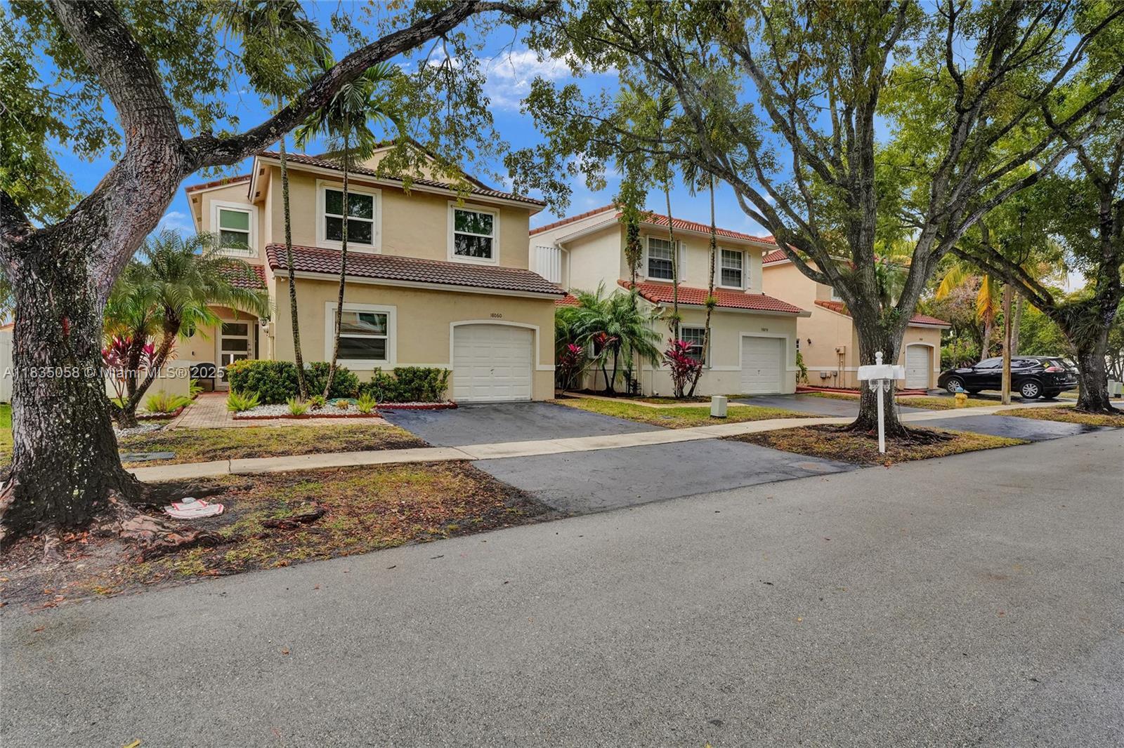 Property Photo: 18060 SW 11th Ct FL 33029