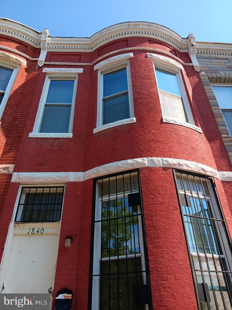 Property Photo: 1840 W Fayette Street MD 21223